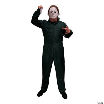 HALLOWEEN 2 DELUXE COVERALLS ADULT LG