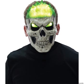 LIGHTUP INFERNO SKULL GR MASK