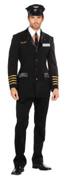 Men's Pilot Hugh Jorgan Costume - Adult L (42 - 44)