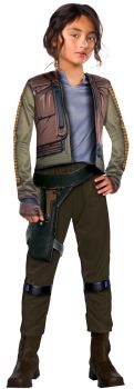 Girl's Deluxe Jyn Erso Costume - Star Wars: Rogue One - Child Large