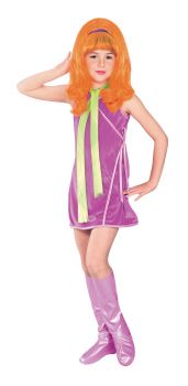 Girl's Daphne Costume - Scooby-Doo - Child Large