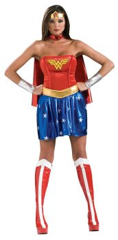 Women's Deluxe Wonder Woman Costume - Adult Medium