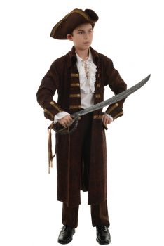 Pirate Captain - Brown - Child L (10 - 12)