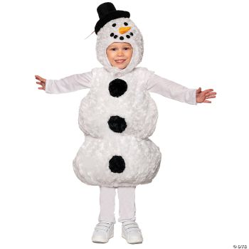 Snowman Belly Baby Toddler Costume - Toddler X-Large