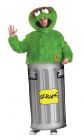 Men's Retro Oscar The Grouch Costume - Sesame Street - Adult XL (42 - 46)