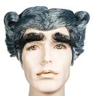 Mayor Hoo Wig - Medium Brown 50% Gray