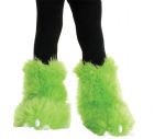 Girl's Monster Boot Tops - Neon Green